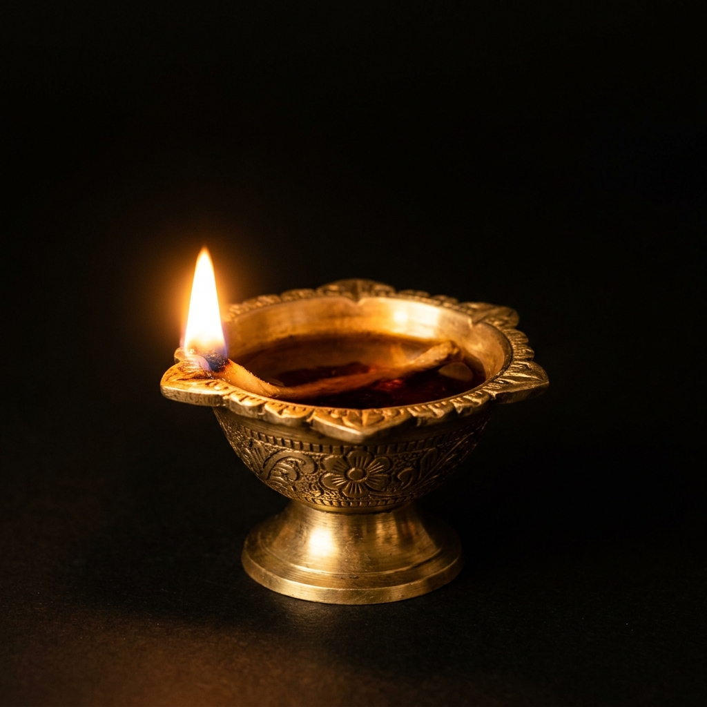 Sacred Diya Lamp